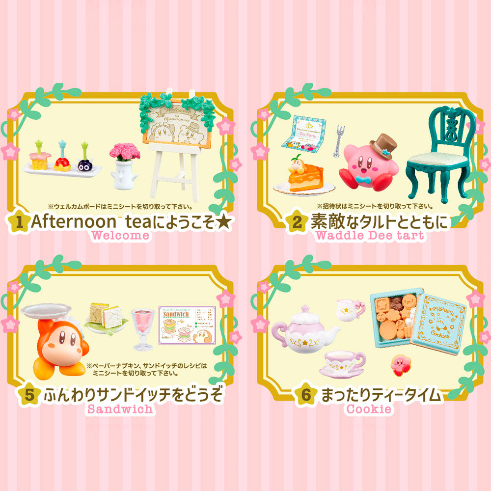 SORPRESA KIRBY STAR GARDEN AFTERNOON TEA (1UN) | RE-MENT SORPRESA KIRBY STAR GARDEN AFTERNOON TEA (1UN) | RE-MENT